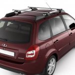 Roof rack for Lada Kalina station wagon