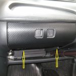 Glove box for VAZ 2114