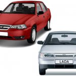 Daewoo Nexia and VAZ-2110