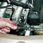 Crankshaft sensor on Lada Kalina: where is it located, replacement