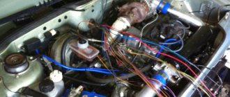 gearbox engine VAZ 2108