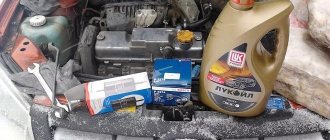 Oil filter for Lada Granta