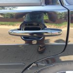 Photo of installed euro handles on VAZ 2114