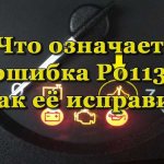 Индикатор ошибки на панели