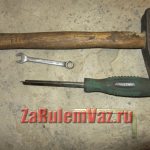 tool for changing engine oil Lada Largus