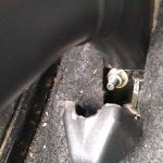 How to tighten the handbrake on Renault Logan