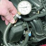 How to check the pressure in the fuel rail of Lada cars