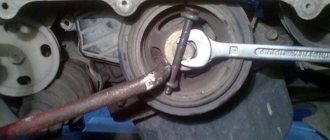 How to remove the crankshaft pulley on a VAZ 2114: 3 best methods, necessary tools