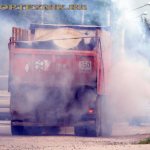 KamAZ smokes white reasons