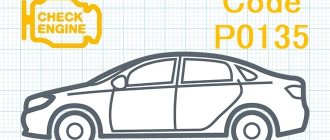 Trouble Code P0135 – Oxygen Sensor (O₂) Heat Circuit Malfunction (Bank 1, Sensor 1)