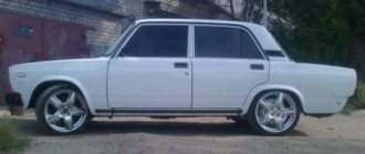 Wheels for VAZ 2107