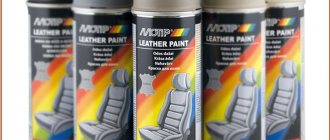 leather paint