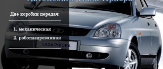 Lada Priora characteristics