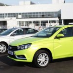 Lada Vesta body color platinum