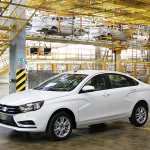 At the AvtoVAZ - Lada Vesta plant