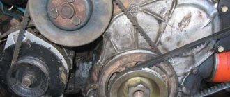 Niva Chevrolet alternator belt replacement