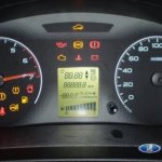 Description of the Lada Granta instrument panel