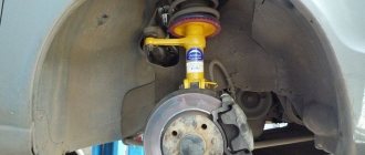 Front shock absorbers (Struts) Lada Kalina