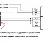 Steering column switch from Chevrolet Niva