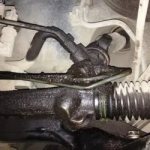 The steering rack is leaking, what should I do?