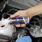 Application of radiator sealant