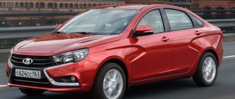 Расход топлива на Lada Vesta ВАЗ-21129