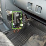 Location of the VAZ 2114 ECU