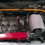 Location of the expansion tank VAZ 2110-12