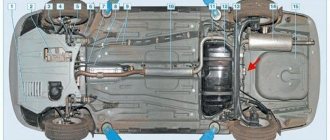 Fuel filter location