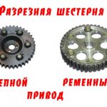 Split camshaft gear