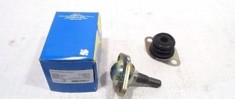 Ball joint for VAZ 2108: selection, replacement