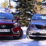 Comparison of Lada Vesta and Kia Rio