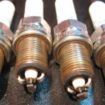 NGK spark plugs for VAZ car