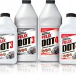 Brake fluid DOT 4 and DOT3