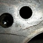 crack in the cylinder block