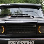 Tuning headlights VAZ 2107