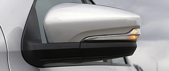 Installation of side mirrors of the new SE model on Lada Granta and Kalina