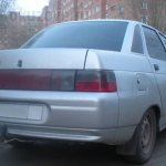 Installing a towbar on a VAZ 2110