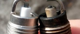 Increased spark plug gap on Hyundai Solaris