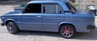 VAZ 2106 body weight