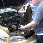 Replacing the engine cooling radiator