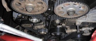 Replacing the water pump Lada Kalina 8 and 16 valves