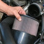 Replacing the engine air filter