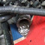 Cooling system pipes clogged