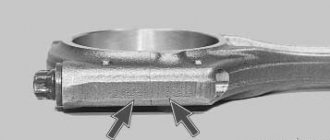 Tightening the connecting rods of the Priora 126 engine