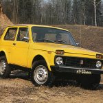 Yellow Niva 2121